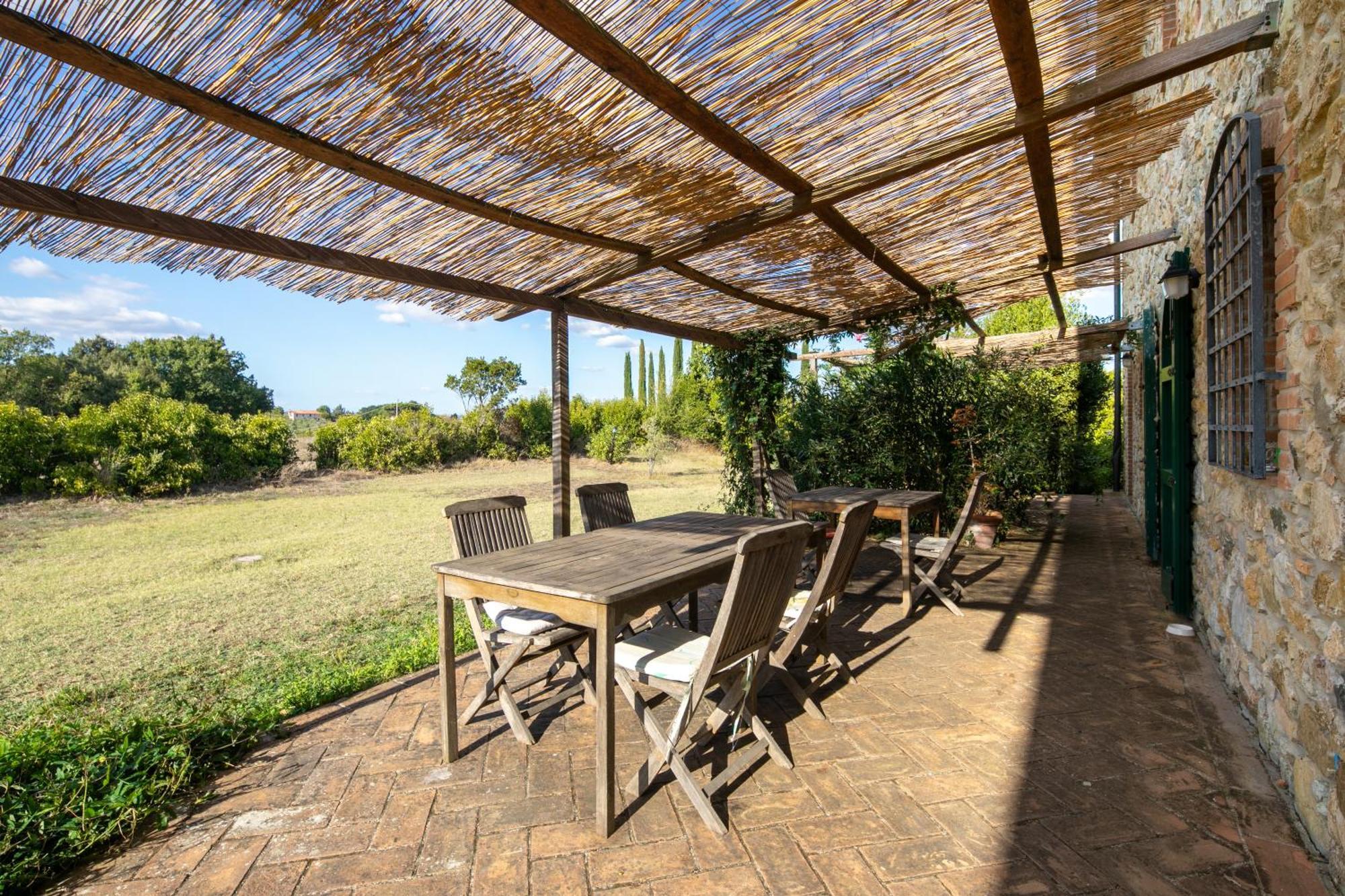 Agriturismo Fattoria Di Statiano Pomarance Luaran gambar