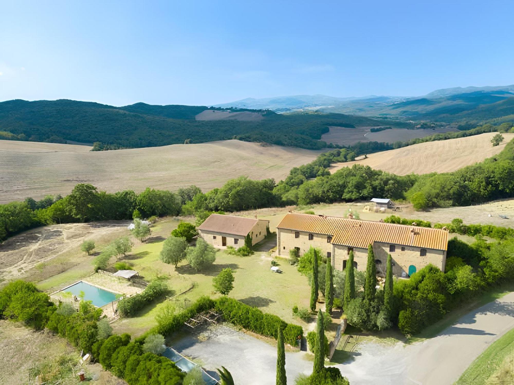 Agriturismo Fattoria Di Statiano Pomarance Luaran gambar